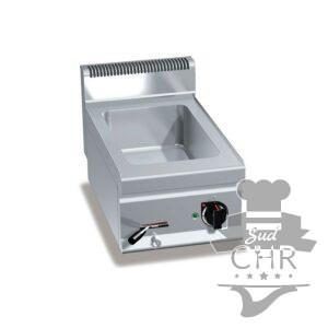Bain marie avec robinet de vidange 1 x GN 1/1
