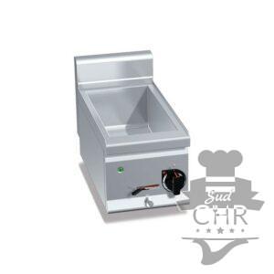 Bain marie avec robinet de vidange 1 x GN 3/4