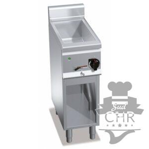 Bain marie avec robinet de vidange 1 x GN 3/4 sur pieds