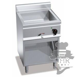 Bain marie avec robinet de vidange 1x GN1/1 + 2x GN1/4 sur pieds