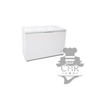 Congélateur 305 L couvercle blanc