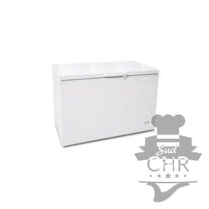 Congélateur 368 L couvercle blanc