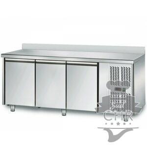 Table réfrigérée 700 / 3 portes adossées