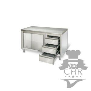 Armoire 1600 mm / 3 tiroirs Droite