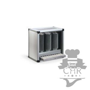 Caisson charbon actif 2500 m³ sans moteur