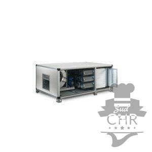 Caisson charbon actif 3000 m³ avec moteur + filtre à poche