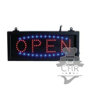 Enseigne lumineuse OPEN - LED