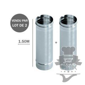 Gaines circulaires 2 x 1500 mm / Ø250 mm