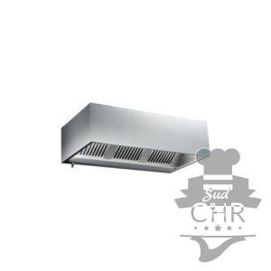 Hotte caisson 2600 mm prof. 900 avec moteur