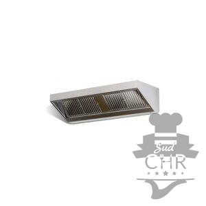 Hotte murale 1800 mm prof. 900