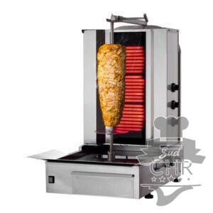 Machine à kebab 3 feux électriques