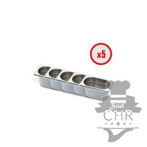 Pack X5 Bac Gastro GN 1/9 (prof. 150mm)