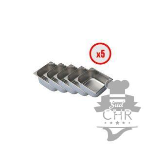 Pack X5 Bac Gastro GN 2/3 (prof. 150mm)
