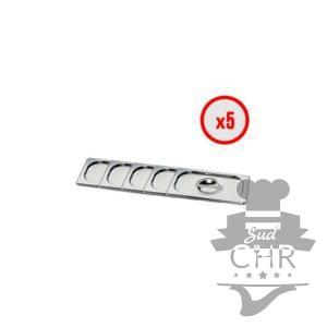 Pack x5 Couvercle GN 1/4