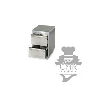 Placard 2 tiroirs / P.700 mm