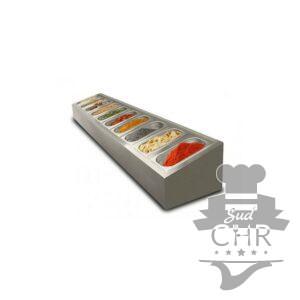 Présentoir à épices 10x 1/4GN