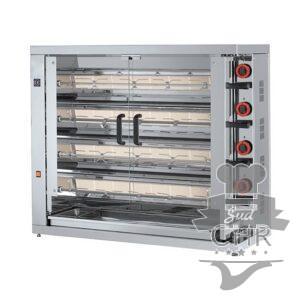 Rôtissoire 4 broches - 20/24 Poulets