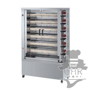 Rôtissoire 6 broches - 30/36 Poulets