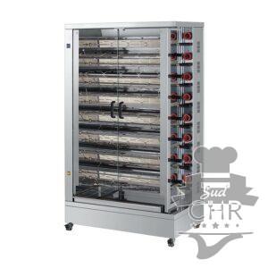 Rôtissoire double 15 broches - 75/90 Poulets