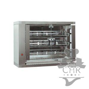 Rôtissoire électrique 3 broches - 18 poulets