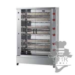 Rôtissoire multi-rotative 12 broches - 60/72 Poulets