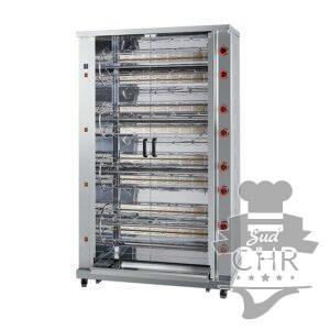 Rôtissoire multi-rotative 16 broches - 80/96 Poulets