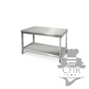 Table inox 1200 mm profondeur 700