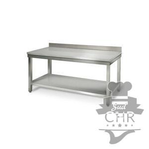 Table inox 1800 mm adossée