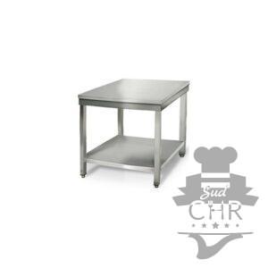 Table inox 800 mm profondeur 700
