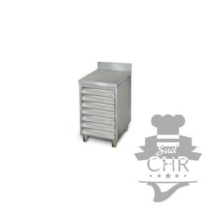 Tiroir à pâton adossée 500x700 mm