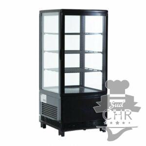 Vitrine réfrigérée de comptoir 68L - Noir