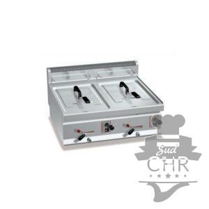 Friteuse gaz 10 + 10 litres (13.8kW) à poser