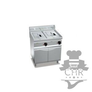Friteuse électrique 18 + 18 litres (27kW) sur pieds