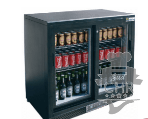 Arrière bar 2 portes coulissantes