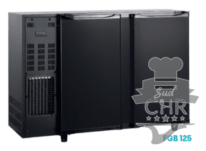 Arrière bar 2 portes pleines 229 litres