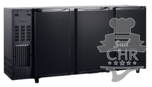 Arrière bar 3 portes pleines 466 litres