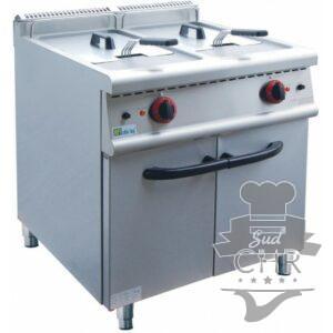 Friteuse électrique sur coffre 700 - 2 x 20 litres